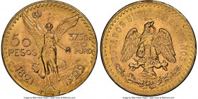 Estados Unidos gold 50 Pesos 1929 MS63 NGC, Mexico City mint, KM481, Fr-172. AGW 1.2056 oz. 

HID09801242017

© 2022 Heritage Auctions | All Rights Re...
