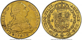 Charles III gold 8 Escudos 1787 S-CM AU Details (Repaired) NGC, Seville mint, KM409.2a. AGW 0.7615 oz. 

HID09801242017

© 2022 Heritage Auctions | Al...