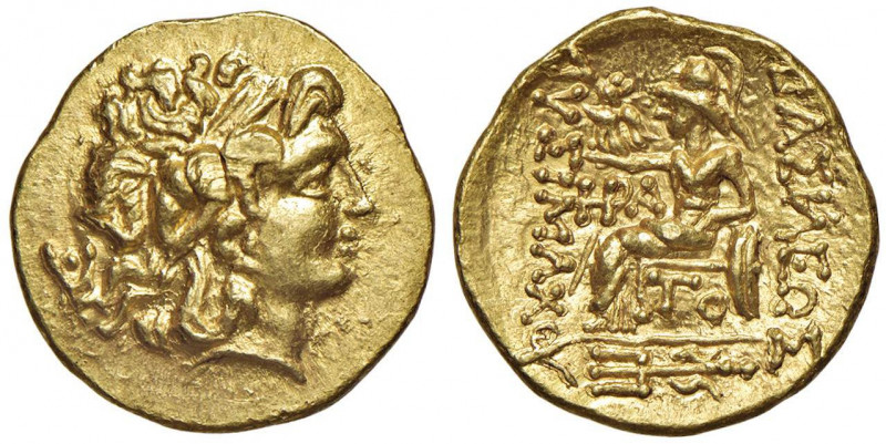 REGNO DELLA TRACIA Lisimaco (305-281 a.C.) Statere (Tomis) Testa a d. - R/ Atena...