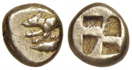 MISIA Kyzikos (500-475 a.C.) Hekte - Cane verso a s. - R/ quadrato incuso - EL (g 2,85)
BB