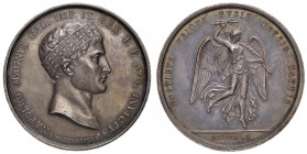Medaglia 1809 Battaglia di Wagram - D/ Testa a d. dell’imperatore con corona di ferro. Circolarmente: “NAPOLEO MAGNUS GAL. IMP. IT. REX P.F.AUG. INVIC...