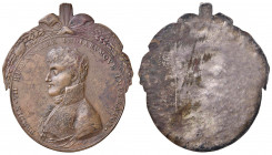 EPOCA NAPOLEONICA Medaglia 1809 Ferdinando VII, re di Spagna, prigioniero di Napoleone - D/ Busto del re in gran costume a s. Circolarmente: “FERDIN. ...