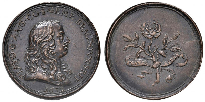 Flavio Orsini (1620-1698) Medaglia 1672 - Opus: Cormano - AE (g 21,58 - Ø 32)
S...