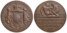 Medaglia 1944 Civilian war relief della Corce Rossa americana - Opus: Mistruzzi - AE (g 138 - Ø 80 mm)
FDC
