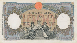 Banca d’Italia 1.000 Lire Regine del Mare (Fascio) L’Aquila del 28/08/1942 serie E108-8563 - GIG BI 46A RR
BB+
