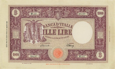 Banca d’Italia 1.000 Lire Grande M 12/07/1946 W641-094285 - RR Questo decreto è la prima emissione di una banconota repubblicana
BB/SPL