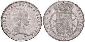 FIRENZE Ferdinando III (1790-1801) Francescone 1794 - MIR 405/3 AG (g 27,22)
BB
