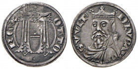 LUCCA Repubblica (1209-1316) Grosso da 2 soldi - MIR 123 AG (g 2,48) RR Graffietti e colpi al D/, una modesta porosità al R/
BB