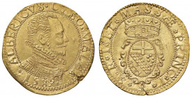 MASSA DI LUNIGIANA Alberico I Cybo Malaspina (1568-1623) 2 Doppie 1589 - MIR 295 AU (g 13,13) RRR Conservazione eccezionale.
qFDC