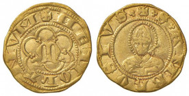 MILANO Luchino e Giovanni Visconti (1339-1349) Mezzo fiorino d’oro - MIR 96/1 AU (g 1,67)
BB+