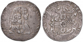 MILANO Carlo II (reggenza di Maria Anna d’Austria, 1665-1675) Filippo 1666 - MIR 380 AG (g 27,71) Fratture del tondello
BB