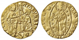 Senato Romano (1268-1278) Ducato con rosetta e stemma di papa Eugenio IV - Munt. 132 AU (g 3,50) RR Molto probabilmente questa fu l’ultima emissione d...