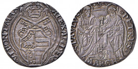 Alessandro VI (1492-1503) Ancona - Grosso - Munt. 23 AG (g 2,75) R Esemplare in altissima conservazione, ex asta Lanz 160, lotto 862, Sammlung Dr. Fer...
