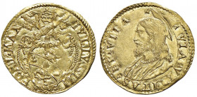 Giulio III (1550-1555) Scudo d’oro - Munt. 5 AU (g 3,40) RRR Conservazione eccezionale
FDC