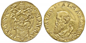 Paolo V (1605-1621) Quadrupla 1608 A. IV - Munt. 5; MIR 1536/1 AU (g 13,34) RRR Bell’esemplare per questo tipo di moneta
qSPL