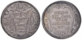 Innocenzo XI (1676-1689) Testone 1685 A. IX - Munt. 96 AG (g 9,11)
SPL