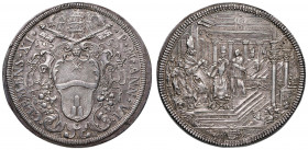Clemente XI (1700-1721) Piastra A. VI - Munt. 45 AG (g 32,12) RR
qFDC