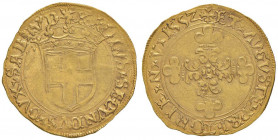 Carlo II (1504-1553) Scudo d’oro 1552 Aosta - MIR 335 (indicato R/9) AU (g 3,38) RRRRR
SPL