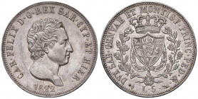 Carlo Felice (1821-1831) 5 Lire 1822 T - Nomisma 558 AG RR Esemplare di conservazione eccezionale, con bellissima patina omogenea e delicata
FDC