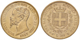 Vittorio Emanuele II (1849-1861) 20 Lire 1857 T - Nomisma 755 AU
qFDC