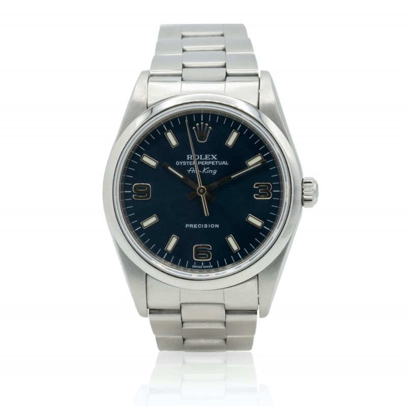 ROLEX Air-King Referenza 14000M Cal. 3135 a carica automatica. Numero di serie Y...