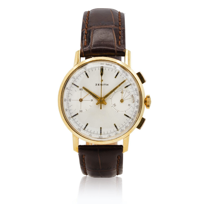 ZENITH Stellina Cal.146D a carica manuale. Cassa in oro giallo 18kt con diametro...