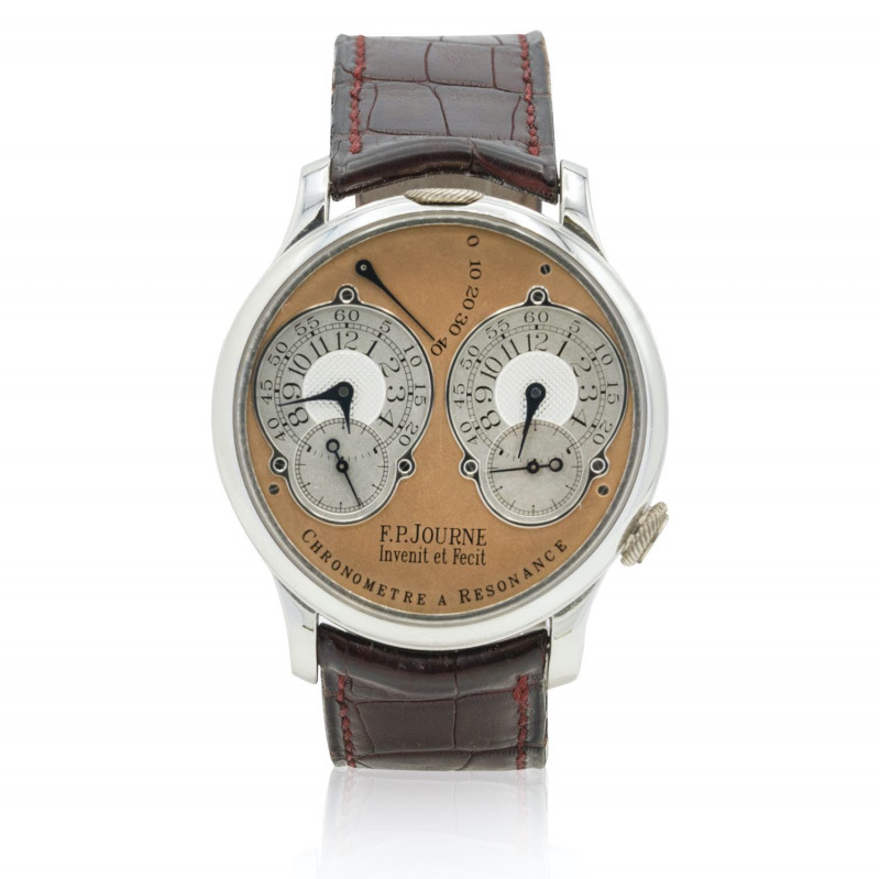 F. P. JOURNE - Invenit Et Fecit. Chronomètre à Resonance. Cal. 1499 a carica man...