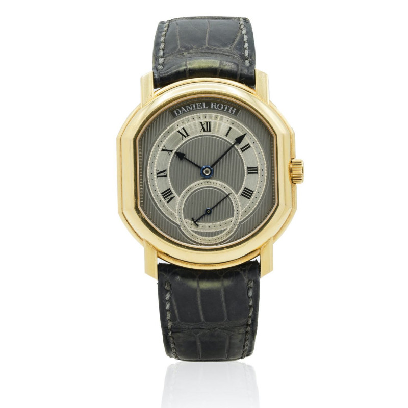 DANIEL ROTH. Referenza 2207 BB. Cal. 21C. A carica automatica. Cassa in oro 18kt...