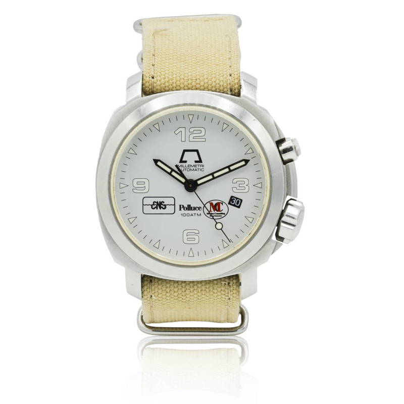 ANONIMO Polluce CNS Limited Edition. Cassa in acciaio con diametro da 44mm. Movi...