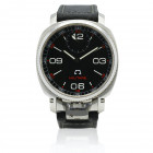 ANONIMO Militare. Opera meccana mod. 2000. Segnatempo UNICO. Prototipo (P000). Cassa in acciaio con diametro da 43mm. Movimento Eta a carica automatic...