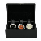 ANONIMO Millimetri Trilogeo. Lotto di 3 orologi realizzati in edizione limitata a 210 esemplari. Vengono proposti i primi 3 che si presentano con cass...