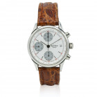 PAUL PICOT Chronograph, Referenza 5116-3342. Numero di serie 1175. Movimento Valjoux 7760 a carica manuale. Cassa in acciaio con diametro da 36mm. Cor...
