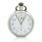 ZENITH Orologio da tasca. Sveglierino. Movimento in ottone dorato a carica manuale. Numero di serie 012006002744. Doppia cassa in metallo con diametro...
