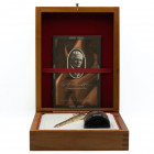 SHEAFFER Penna stilografica - COMMEMORATIVE PEN. Edizione limitata 1907/6000. Corpo e finiture in ottone massiccio rivestiti in oro 23kt. e finiture d...