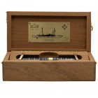 OMAS Penna stilografica - GUGLIELMO MARCONI 100 ANNI DI RADIO 1895-1995. Corpo della penna blu con finitura argentata. Edizione limitata n. 1709. Penn...
