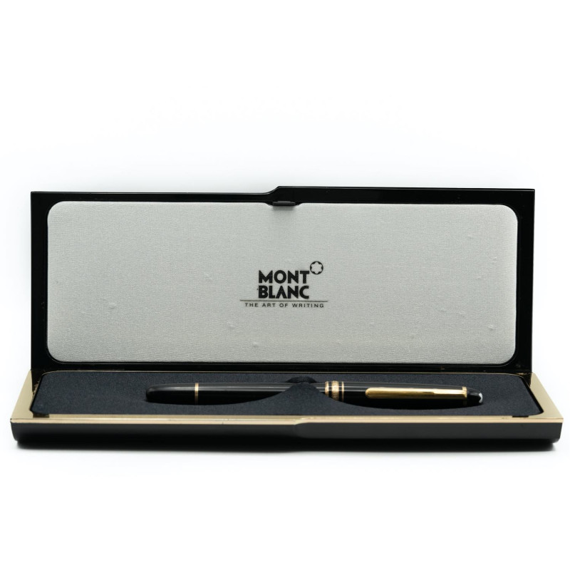 MONTBLANC Penna roller - serie MEISTERSTÜCK. Corpo della penna in pregiata resin...