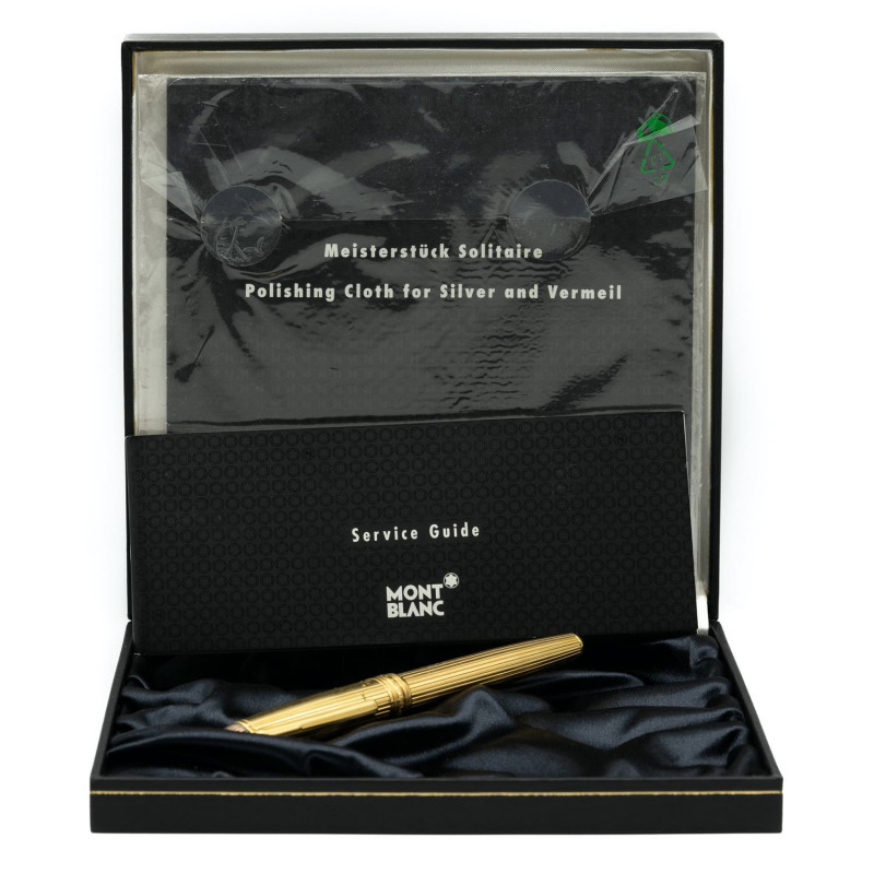 MONTBLANC Penna roller - ident. 17431 Meisterstück SOLITAIRE. Corpo della penna ...