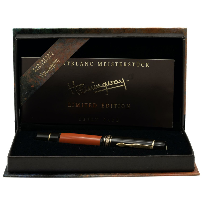 MONTBLANC Penna stilografica - 28602 Meisterstück HEMINGWAY (1992). Corpo della ...