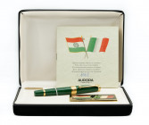AURORA Penna stilografica - DUECENTESIMO (200°) ANNIVERSARIO DELLA NASCITA DELLA BANDIERA ITALIANA (1797-1997). Edizione numerata (esemplare n. 1068),...