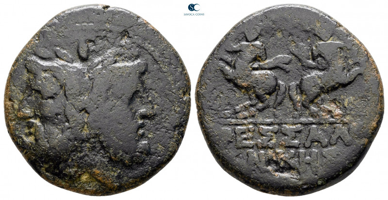 Macedon. Thessalonica circa 187-31 BC. 
Bronze Æ

25 mm, 9,98 g



very f...