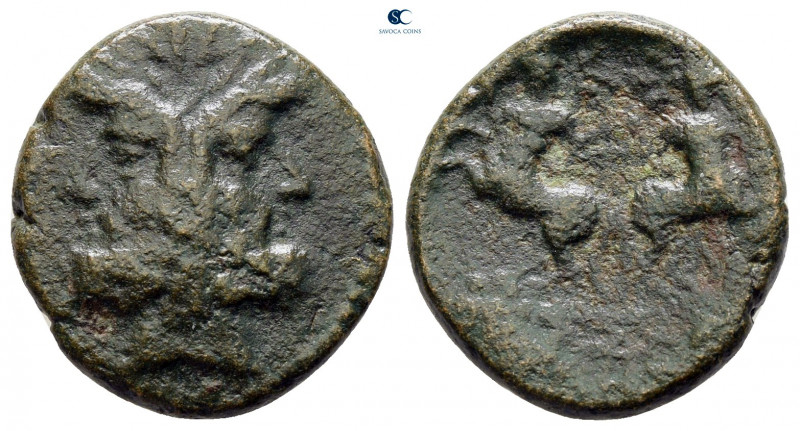 Macedon. Thessalonica circa 187-31 BC. 
Bronze Æ

18 mm, 3,94 g



nearly...