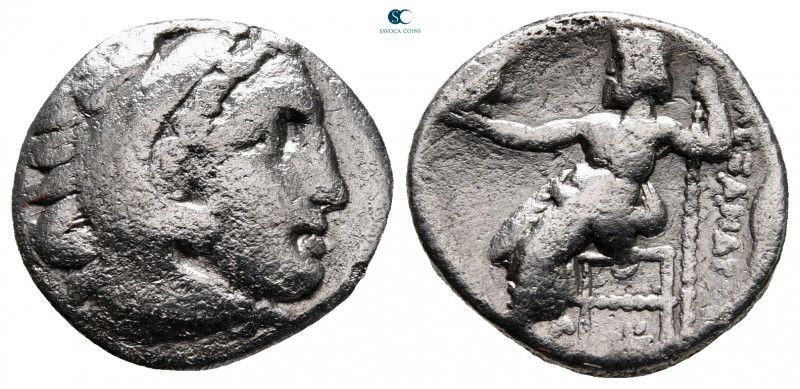 Kings of Macedon. Kolophon. Alexander III "the Great" 336-323 BC. 
Drachm AR
...