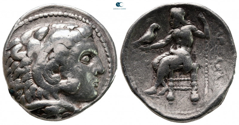 Kings of Macedon. Tyre. Alexander III "the Great" 336-323 BC. 
Tetradrachm AR
...