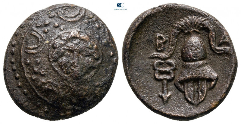 Kings of Macedon. Salamis. Philip III Arrhidaeus 323-317 BC. 
Bronze Æ

17 mm...