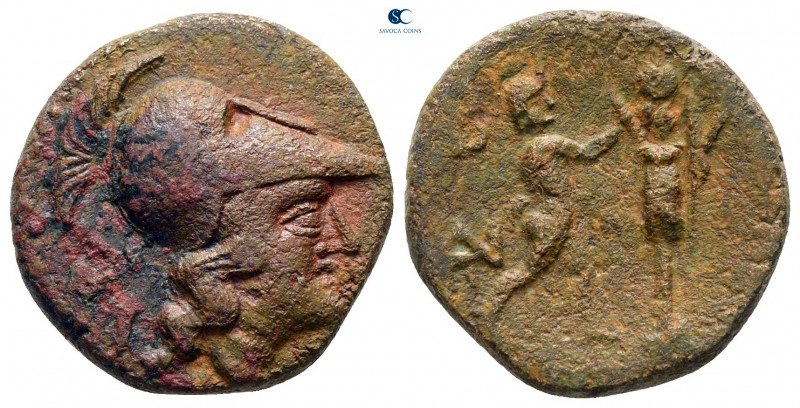 Kings of Macedon. Uncertain mint. Antigonos II Gonatas 277-239 BC. 
Bronze Æ
...