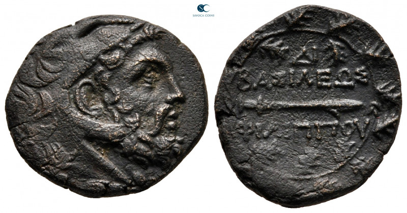 Kings of Macedon. Uncertain mint. Philip V 221-179 BC. 
Bronze Æ

21 mm, 6,45...