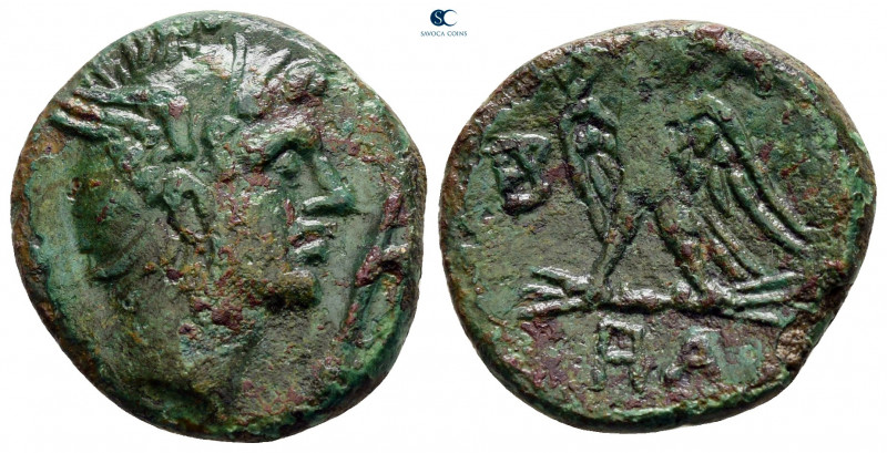 Kings of Macedon. Uncertain mint. Perseus 179-168 BC. 
Bronze Æ

20 mm, 5,49 ...