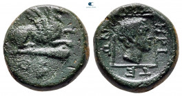 Thrace. Abdera circa 400-300 BC. Bronze Æ