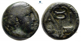 Thrace. Ainos circa 450-400 BC. Bronze Æ