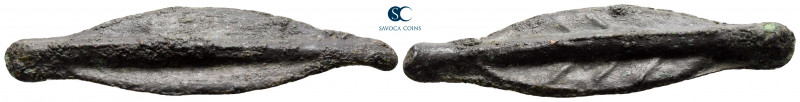 Thrace. Apollonia Pontica circa 500-400 BC. 
Cast Coinage Æ 

42 mm, 4,51 g
...